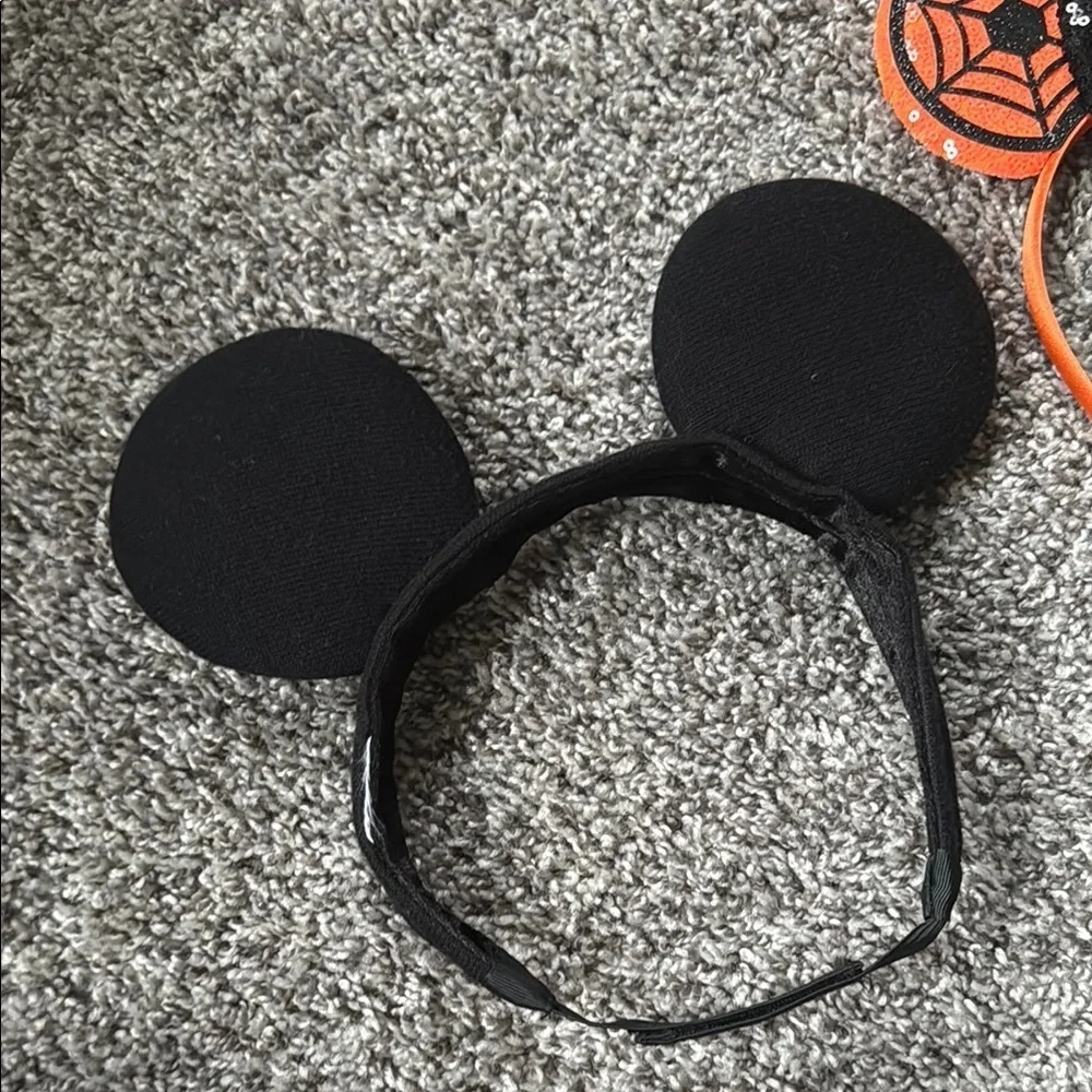 Halloween Mickey Mouse Ears Headband Set - Black, Orange, Purple
